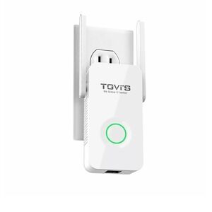 NIB TGVi's WiFi Extender 1200Mbps,WiFi Range Extender 2.4 & 5GHz Dual Band NIB